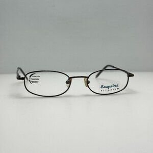 Esquire ET10 Grey Titanium Eyeglasses Eye Glasses Frames 48-18-135